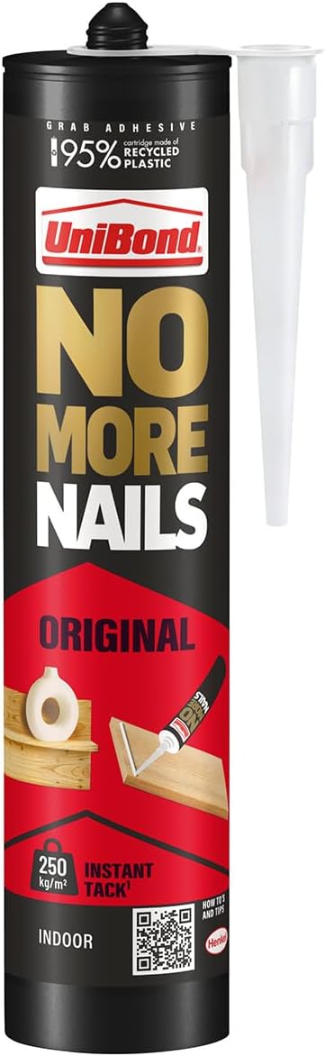 Unibond No More Nails Original Heavy Duty Grab Adhesive 3 x 280ml
