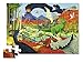 Crocodile Creek - Land of Dinosaurs - 36 Piece Jigsaw Floor Puzzle with Heavy-Duty Box for Storage, Large 20