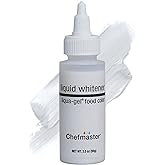 Chefmaster Liquid Whitener Liqua -Gel Food Coloring | Brighter Whites &amp; Pastels | Professional-Grade Dye | Fade-Resistant