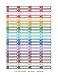 Monthly Planner Stickers Rainbow Soccer Sports Stickers Planner Labels Compatible with Erin Condren Vertical Life Planner