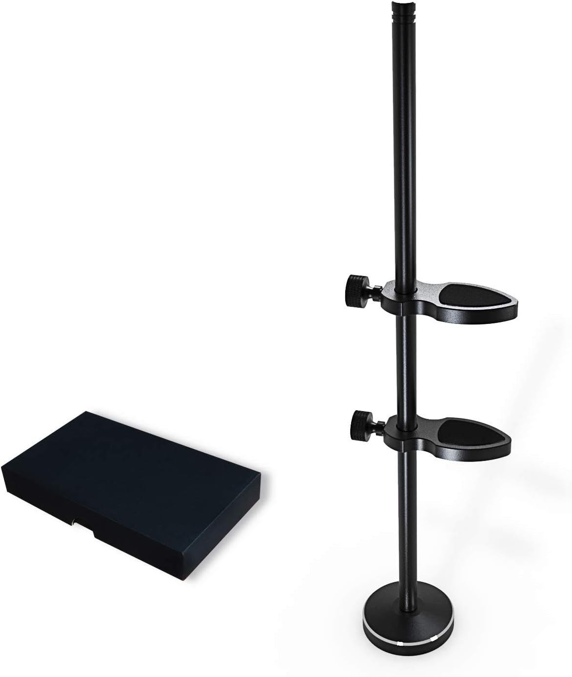 glotrends Graphics Card GPU Brace Support Video Card Sag Holder/Holster Bracket for Computer Cases, Universal VGA Graphics Card Holder,Anodized Aerospace Aluminum (Black)