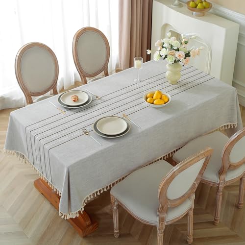 Alsoo Table Cloths Rectangle Table, Waterproof