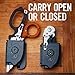 LEATHERMAN, Raptor Emergency Response Shears with Strap Cutter and Glass Breaker, Black-Orange with Utility Holster (FFP)