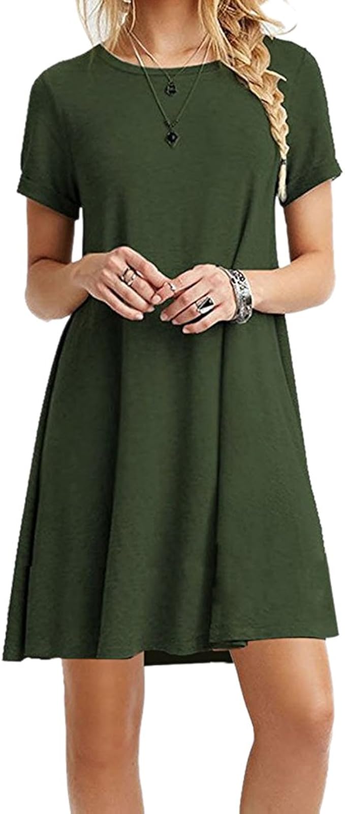 plain casual dresses