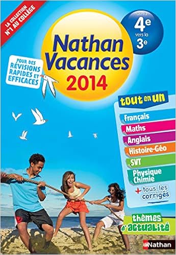 Cahier De Vacances 2014 Tout En Un De La 4e Vers La 3e Nathan Vacances Amazon Co Uk Cadier Florence Carre Montrejaud Helene Cognie Joelle Collectif Jacquelin Pascal Manns Dominik Musiedlak Jacqueline Royer Philippe