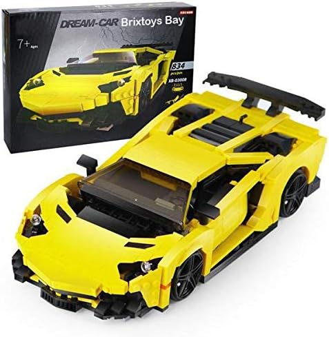 Brixtoys Bay® building block model creator - classic sport car / 924pcs construction set #X3008