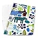 Ah Goo Baby Burp Cloth 100% Cotton, Unisex, 14 , Zoo Frenzy Pattern