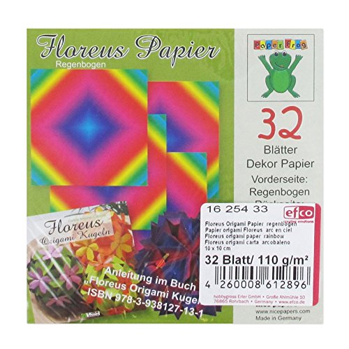 Papier Origami Floreus 10x10 Cm Rainbow X32 Amazoncouk
