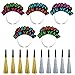 TINKSKY New Year's Eve Party Supply - 25 Pcs New Year Party Decorations,New Year Party Favors for Kids Adults ,New Year Headbands,Horns,Hats,Necklaces for Celebration New Year Christmas Party