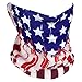 American Flag Bandana - Works as Face Mask, Neck Gaiter, Headband, Balaclava - Perfects for Running, Motorcycle Riding, Cycling, Fishing, Skiing - Breathable High Performance Microfiber (Gradient)