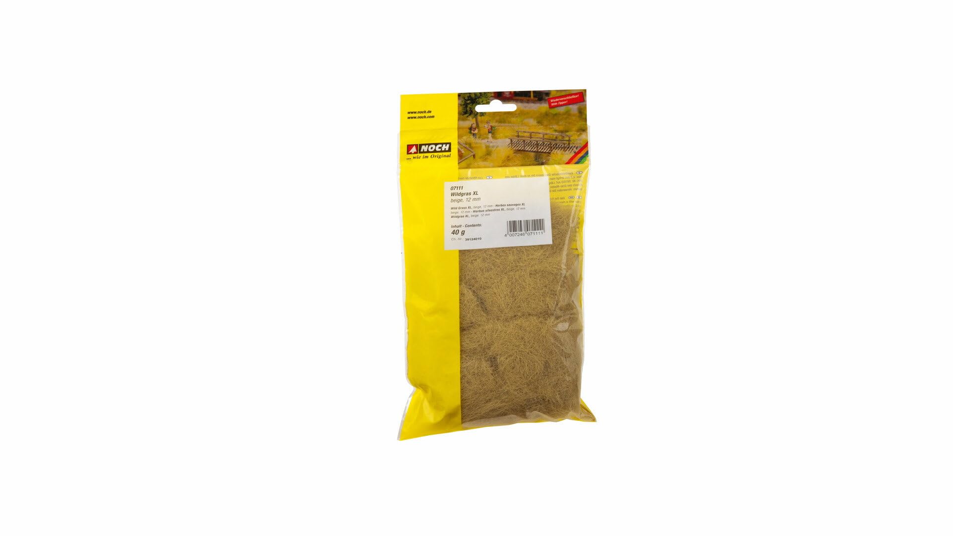 Noch 07111 12 mm Wild Grass Beige Landscape Modelling (X-Large)