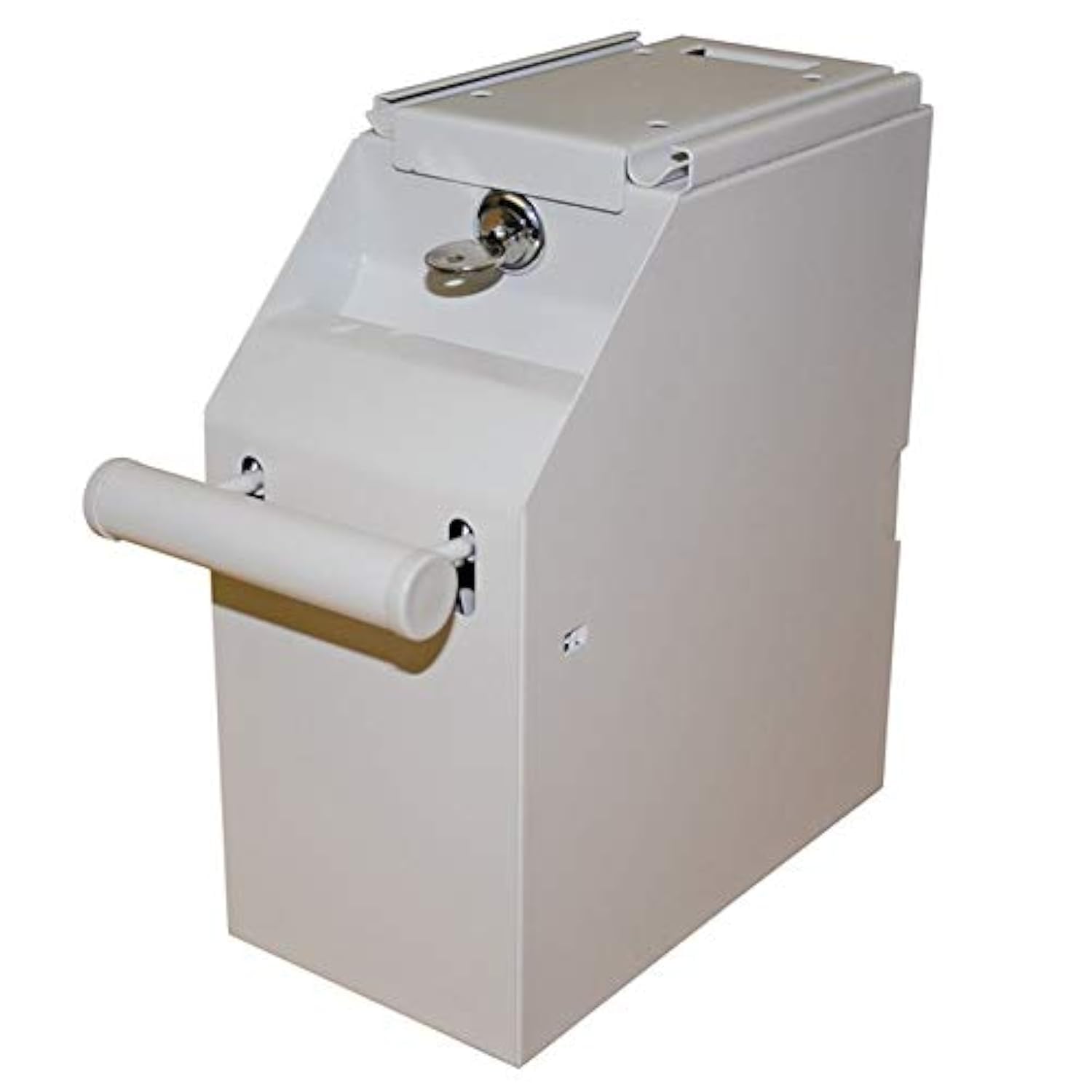 POS Safe Money Safe with Stacking Mechanism Light Grey