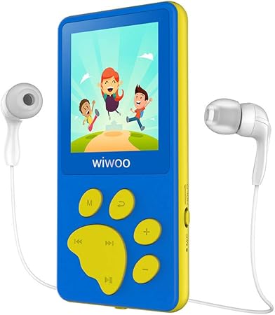 Reproductor Mp3 Con Boton De Dibujos Animados 8 Gb Reproductor De Musica Digital Con Radio Fm Grabadora De Voz Visor De Fotos Ampliable Hasta 128 Gb Amazon Es Hogar