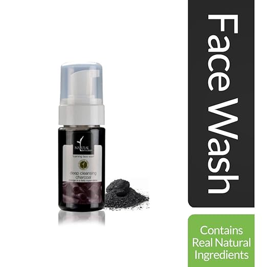 elbrilo charcoal foaming face wash