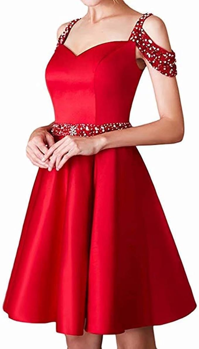 short satin cocktail dresses