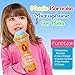 Kids Music Karaoke Microphone Toys - Wishtime Toddler Singing Karaoke Microphone for Recorder with Music and Light(Color May Vary)
