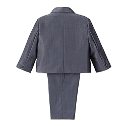 Dressy Daisy Baby Boy' 5 Pcs Set Formal Tuxedo