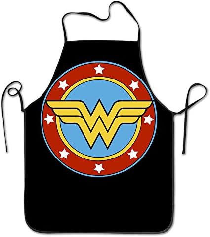 Kitchen Apron Bib Wonder Woman Logo