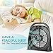 Air Choice Remote Table Fan - 12 Inch Quiet Floor Fan with Adjustable Speeds & Automatic Shutoff Timer, Box Fan with Sleep & Powerful Modes, Black