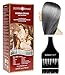 Surya Brasil All Natural HENNA Hair Color CREAM Plant Extracts, Semi-Permanent for Grey Coverage (with Brush) Brazil (SILVER FOX)
