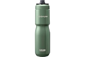 CamelBak Podium Steel Insulated Stainless Steel Bike Water Bottle Moss, 22oz