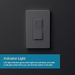 Lutron Caseta Smart Lighting Claro Smart Switch for