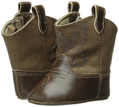 Baby Deer Western Boot (Infant),Brown,1 M US Infant