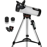 Celestron 114LCM Computerized Reflector Telescope for Beginners | Finds Thousands of Sky Objects for You, Fully Coated Glass Optics, Bright Views of Planets &amp; More, Great for Families &amp; Kids