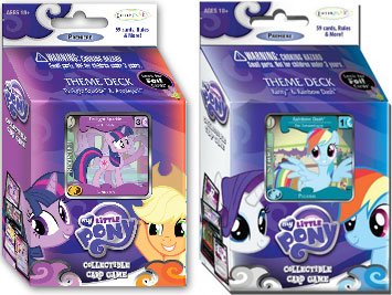 Twilight Sparkle & Rainbow Dash MLP Theme Deck Bundle