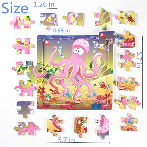 Wooden Jigsaw Puzzles for Kids Age 35 Year Old Puzzles for Toddler