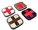 Bundle 4 Pieces Cross Tactical Medic Medical Aid Embroidery Patches Tactical Medical Backpack Armband Insignia Patch