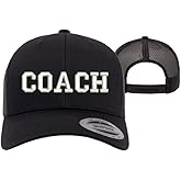 Coach Trucker Baseball Hat - Unisex - Sports Coach Baseball Caps