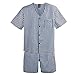 Hanes Big and Tall Short Sleeve Short Leg Pajama Set