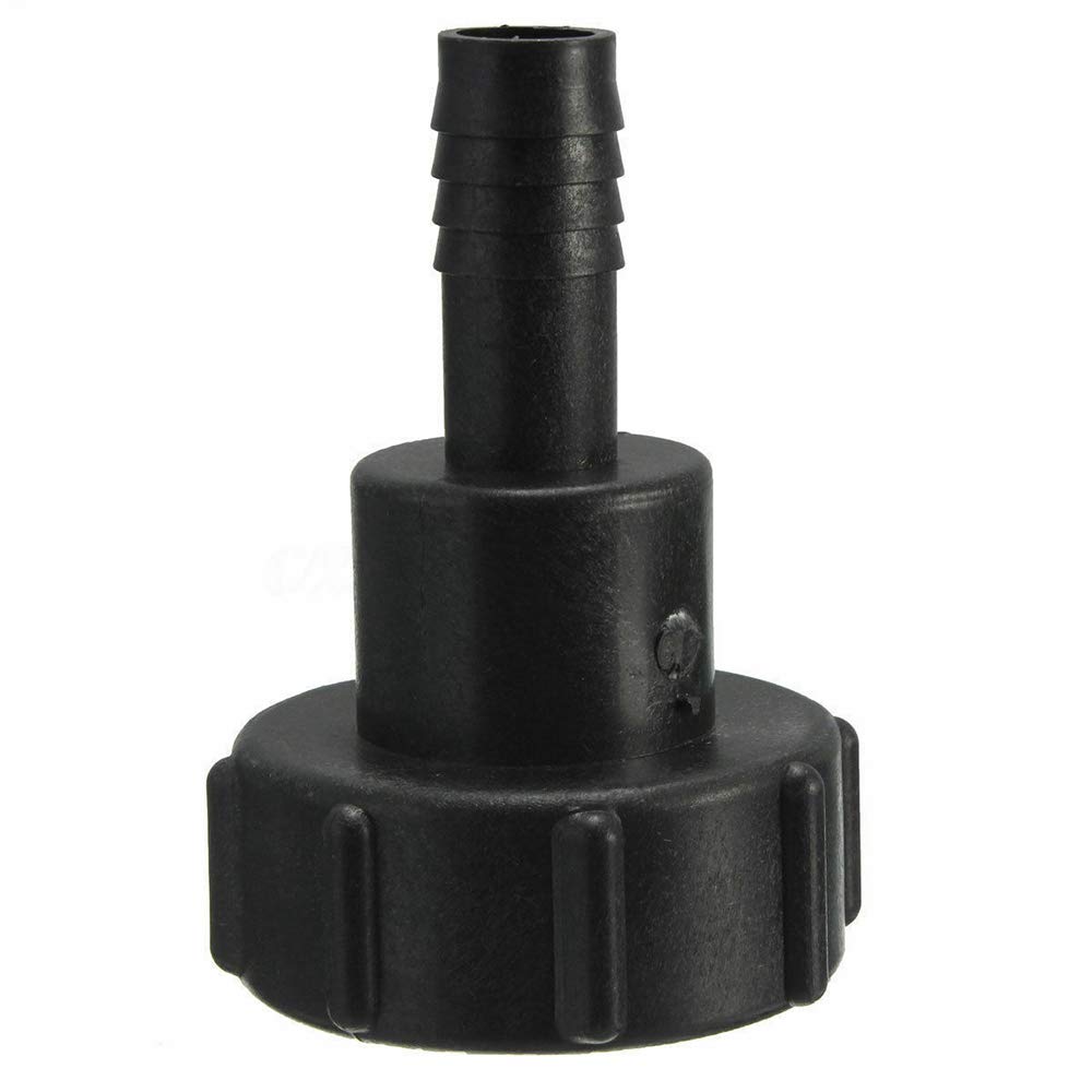 1000L IBC 60mm to 20mm Water Tank Garden Hose Adapter Thread Valve Connector 2" to 3/4"