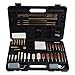 SHOTAIM Gun Cleaning Kit Universal Supplies for Hunting Rifle Handgun Shot Gun Cleaning Kit for All Guns with Case (Brass jags and Tips)