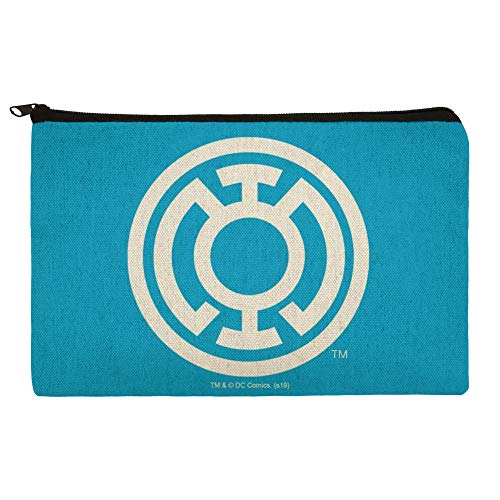Green-Lantern-Blackest-Night-Blue-Lantern-Logo-Makeup-Cosmetic-Bag-Organizer-Pouch