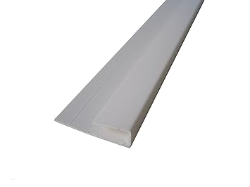 White Panel Trim Perfect For Bathroom Kitchen Shower Wall Pvc