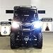 H11/H8/H9 LED Headlight Bulbs - Sampino Headlights All-in-One Conversion Kit 2Packs Low Beam/Fog Light Bulb 8000LM 5500K 12xCSP Chips Cool White