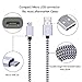 Android Charger Cable, FiveBox 5-Pack 6ft Micro USB Cable Braided Data Sync Fast Charging Cords for Samsung Galaxy S6/S7 Edge, J3 J7, Note 4/5, Tab4, HTC One M8, LG G Stylo G3, LG G3 G4 K20 Plus