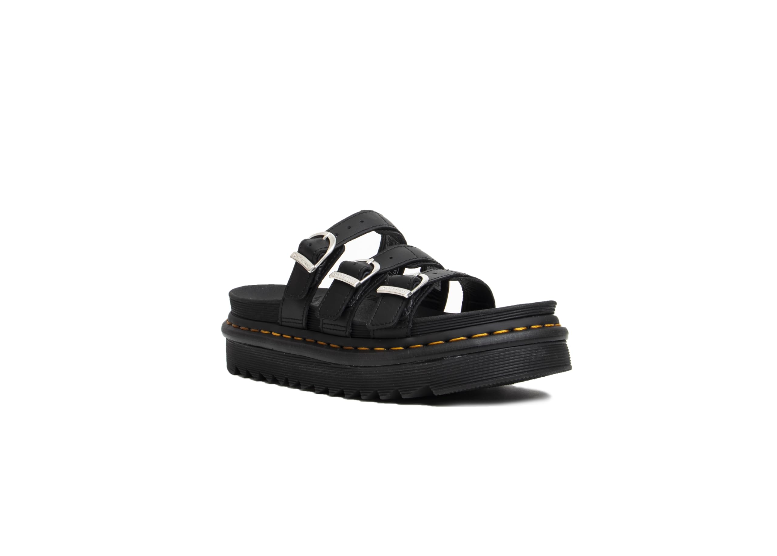 Photo 1 of Dr. Martens Women's Blaire Slide Sandal, Black Hydro, 8