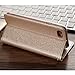 iPhone 6 / iPhone 6S Case, Aroko Card Holder Stand Leather Wallet Case - Silk Flip Cover for 4.7