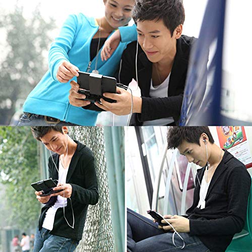 FiveEyes Gamepad Gaming Controller Wireless Bluetooth Gaming Joystick Joypad with Clamp Holder Compatible with iOS/iPhone/iPad/PS4 remote play - Black