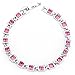 Mondaynoon Austrian Crystal Bracelets For Women (Sky)
