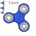 StarForest Tri-Spinner Fidget Toy 3D Printing Ceramic Bearing EDC Focus Toy for Killing Time (Blue)