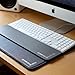 Grifiti Platform Slim Wrist Pad 17 Home Office Deck 17 Keyboard Platform and Slim Wrist Pad 17 Wrist Rest for 17 Inch Slim Keyboards