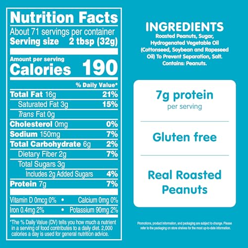 SKIPPY CREAMY PEANUT BUTTER, 5 POUND