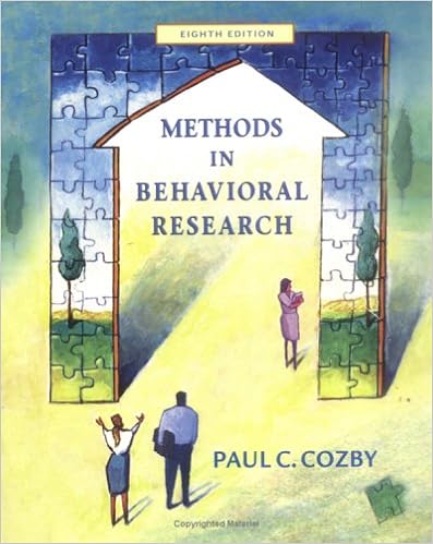 Methods in Behavioral Research with PowerWeb Methods in Behavioral Research with PowerWeb