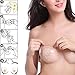 NippleCovers, 11 Pairs Sexy Breast Lift Tape Adhesive Bra Nippleless Cover Disposable Invisible Nipple Pasties for Women