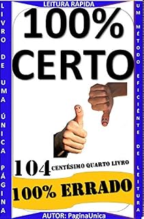 Livro 100% CERTO: 100% ERRADO