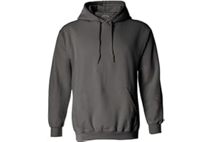 Joe's USA Men’s Fleece Pullover Hoodie – Casual Hooded Sweatshirt, 75 Colors, Sizes S-5XL & Tall LT-4XLT